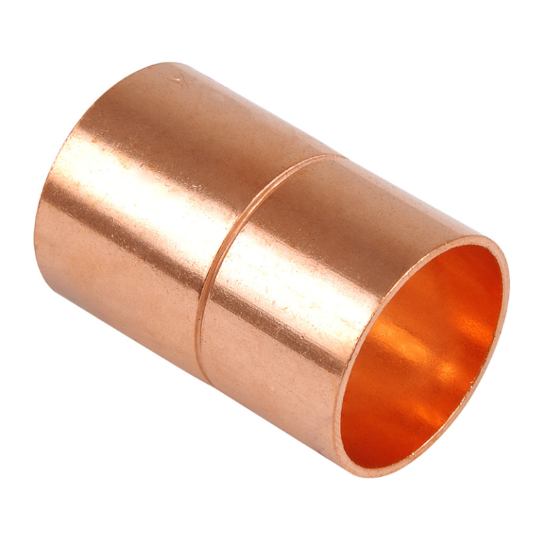 Copper Straight Coupling End Feed - 12mm