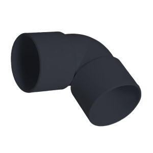 FloPlast ABS WS10B Solvent 90° Waste Knuckle - 32mm
