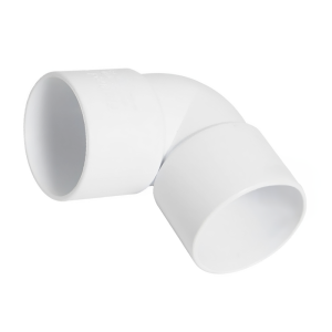 FloPlast ABS WS10W Solvent 90° Waste Knuckle - 32mm