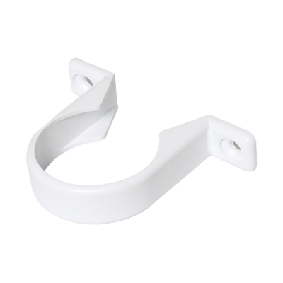 FloPlast ABS WS36W Solvent Waste Pipe Clip - 50mm Left