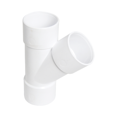 FloPlast ABS WS42W Solvent 135° Waste Branch Tee - 32mm