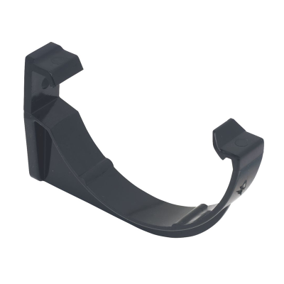 FloPlast Black Half Round Fascia Gutter Bracket - 112mm