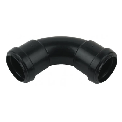 FloPlast Black Pushfit Waste Pipe Bend - 40mm Left