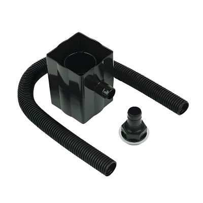 FloPlast Black Rain Diverter - 65_68mm