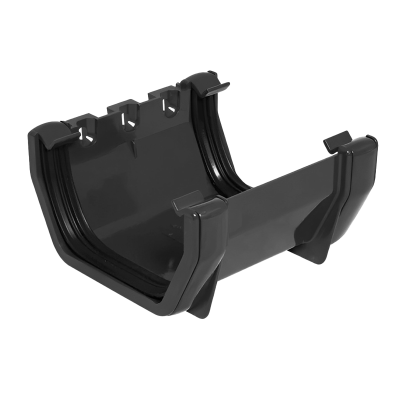 FloPlast Black Square Union Gutter Bracket - 114mm