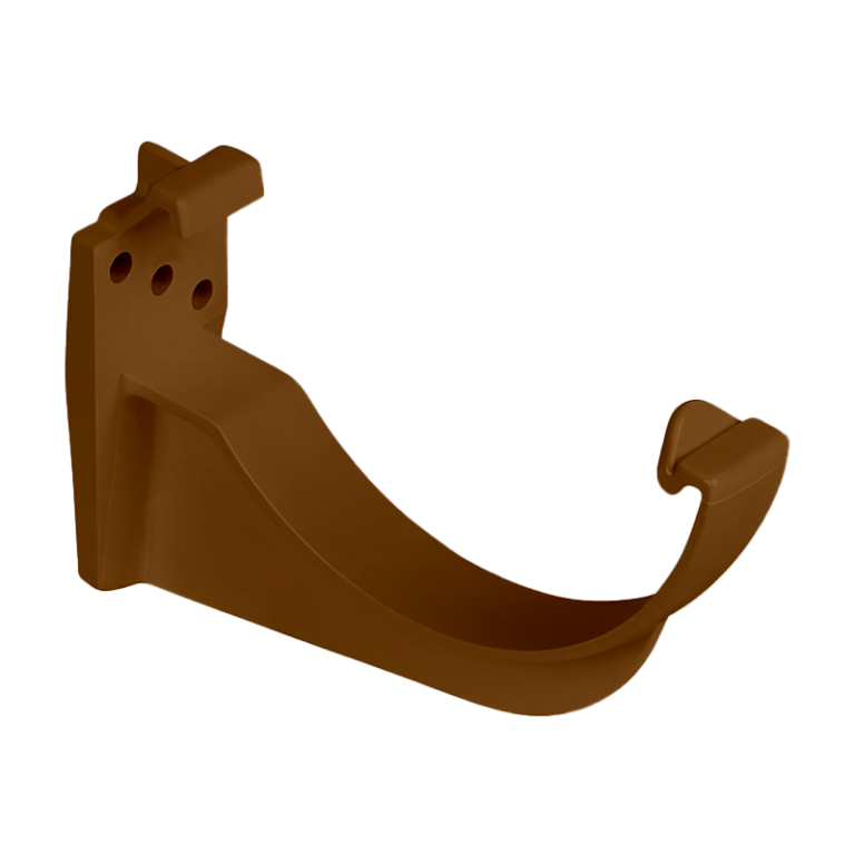 FloPlast Brown Half Round Fascia Gutter Bracket - 112mm