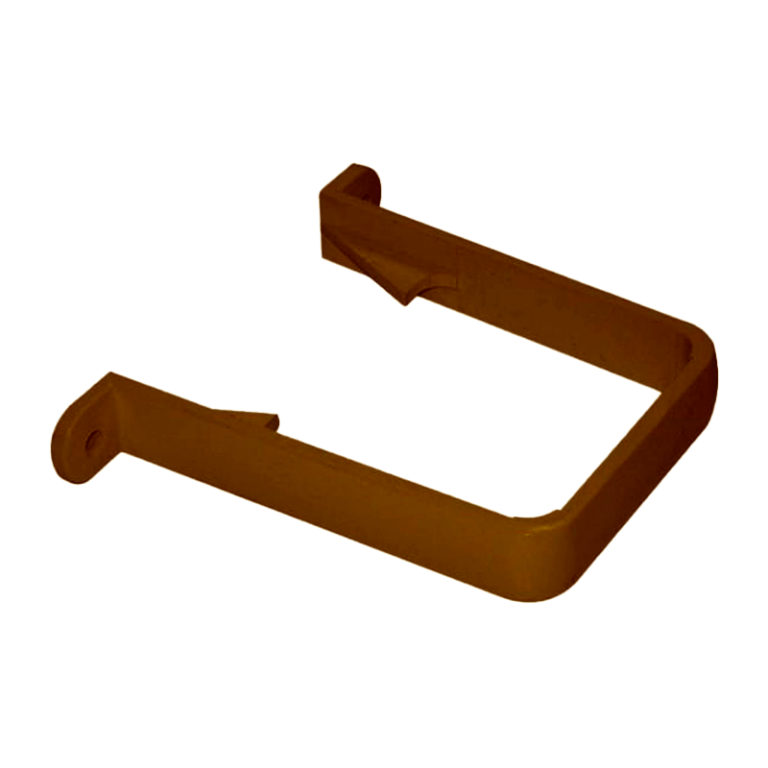 FloPlast Brown Square Down Pipe Clip - 65mm