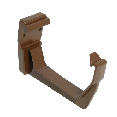 FloPlast Brown Square Fascia Gutter Bracket - 114mm