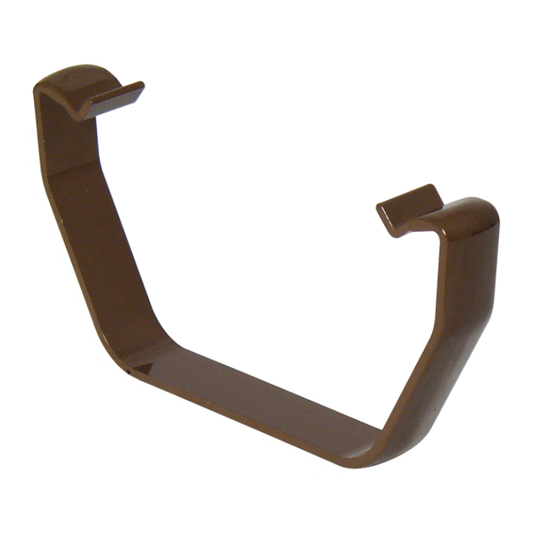 FloPlast Brown Square Gutter Clip - 114mm