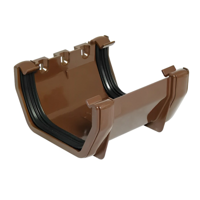 FloPlast Brown Square Union Gutter Bracket - 114mm