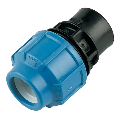 FloPlast Compression MDPE Female Adaptor Fitting