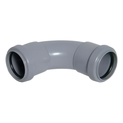 FloPlast Grey Pushfit Waste Pipe Bend - 40mm