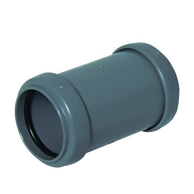 FloPlast Grey Pushfit Waste Pipe Coupling - 32mm Left