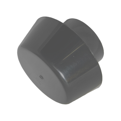 FloPlast Grey Ring Seal Soil Extract Cowl - 110mm Left