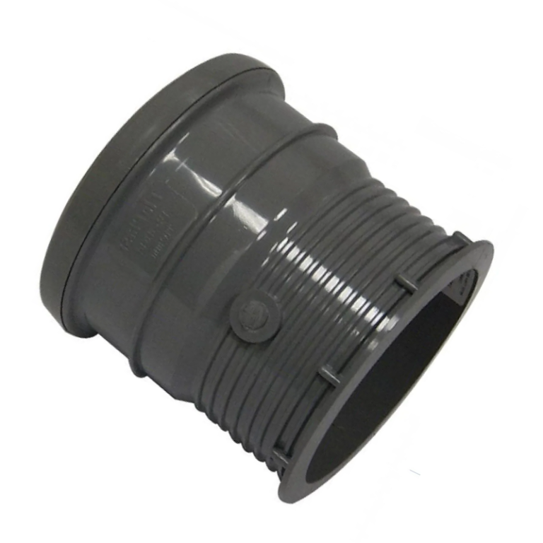 FloPlast Grey Ring Seal Soil Pipe Drain Connector - 110mm