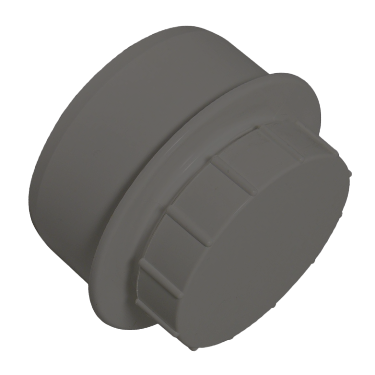 FloPlast Grey Soil Screwed Access Cap - 110mm