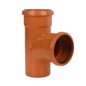 FloPlast Underground 87.5° Equal Junction Double Socket - 110mm