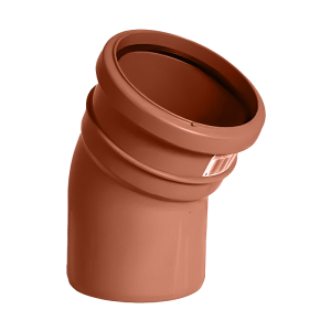 FloPlast Underground Single Socket 30° Bend - 110mm