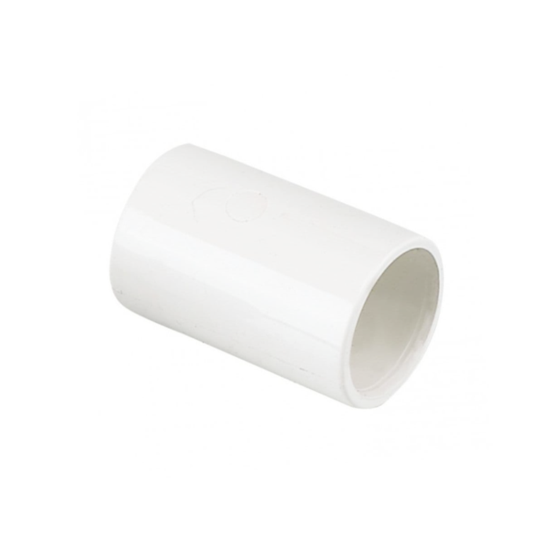 FloPlast White Overflow Pipe Coupling - 21.5mm