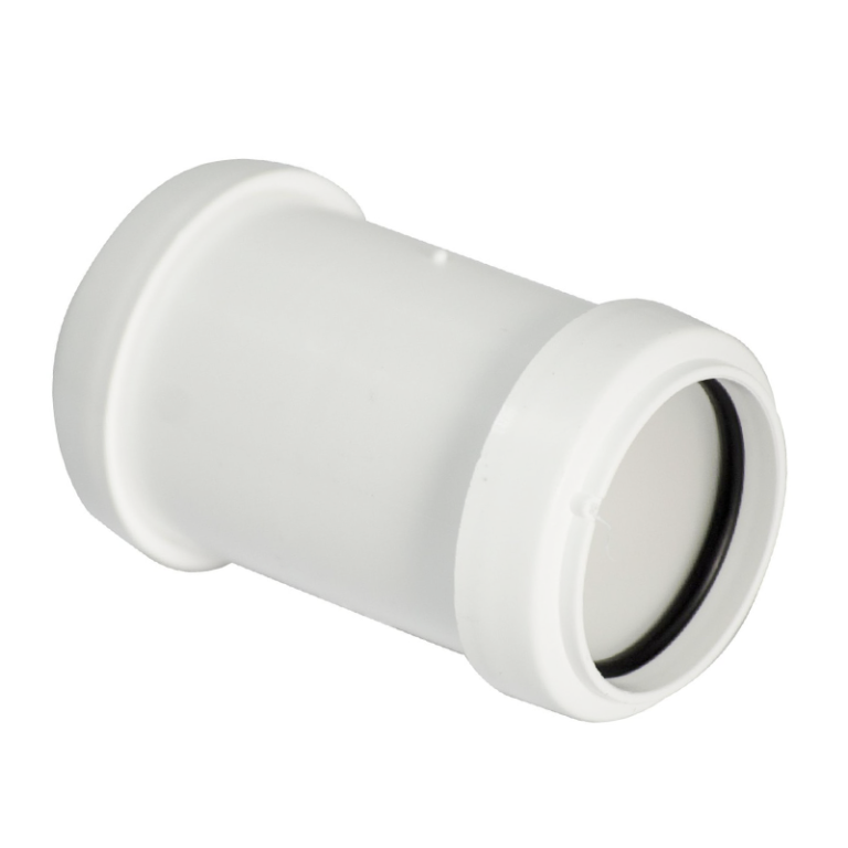 FloPlast White Pushfit Waste Pipe Coupling - 32mm