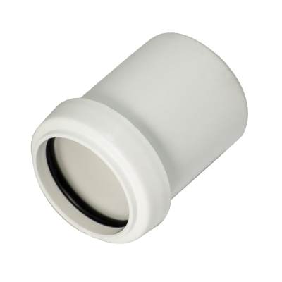 FloPlast White Pushfit Waste Pipe Reducer - 40mm x 32mm Left