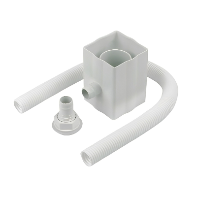 FloPlast White Rain Diverter - 65_68mm Left