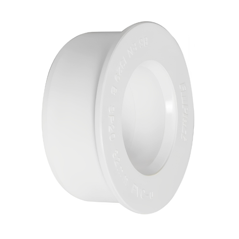 FloPlast White Solvent Weld Soil Boss Adaptor - 50mm