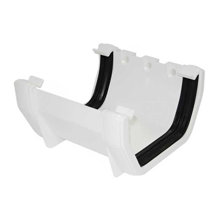 FloPlast White Square Union Gutter Bracket - 114mm