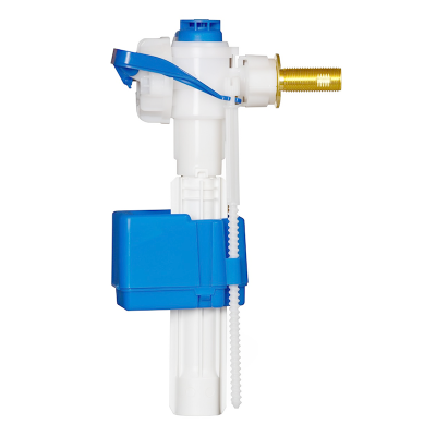 Fluidmaster 747EL Side Inlet Flush Fill Valve with Brass Shank - 3:8 BSP