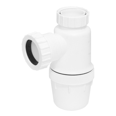 Fluidmaster Anti-Vacuum Bottle Trap - 32mm x 76mm Left
