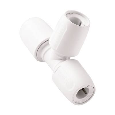 Hep2O Plastic Equal Tee - 10mm