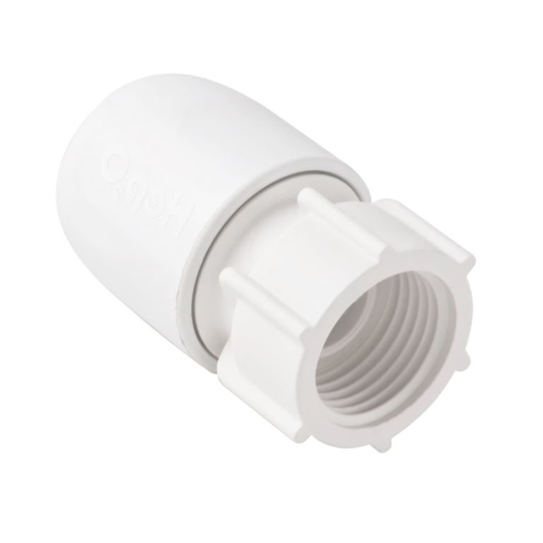 Hep2O Plastic Hand Titan Tap Connector - 15mm x 1_2_ BSP