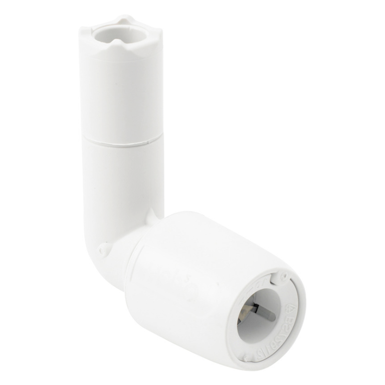 Hep2O Plastic Push-Fit 90° Spigot Elbow Fitting - 22mm