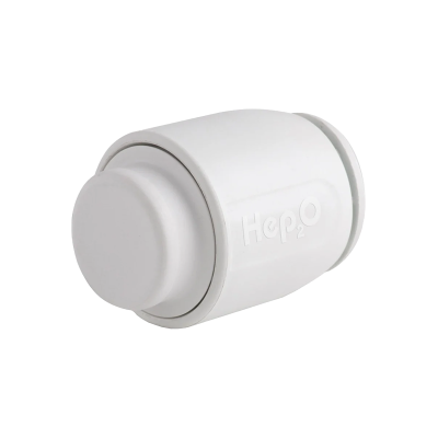 Hep2O Plastic Push-Fit Demountable Stop End Fitting - 22mm
