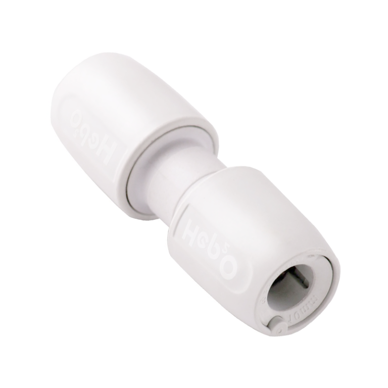 Hep2O Plastic Straight Connector - 10mm