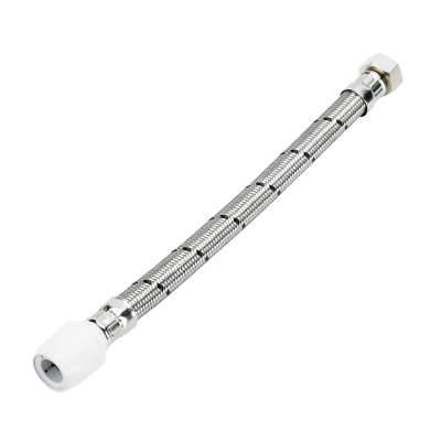 Hep2O Push-Fit Flexible Tap Connector - 15mm x 3:4 BSP x 300mm Left