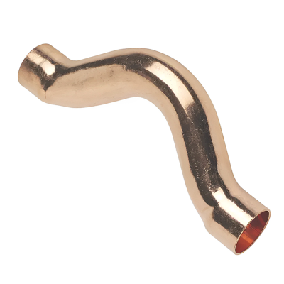 Copper Equal Full Crossover End Feed Fitting - 22mm