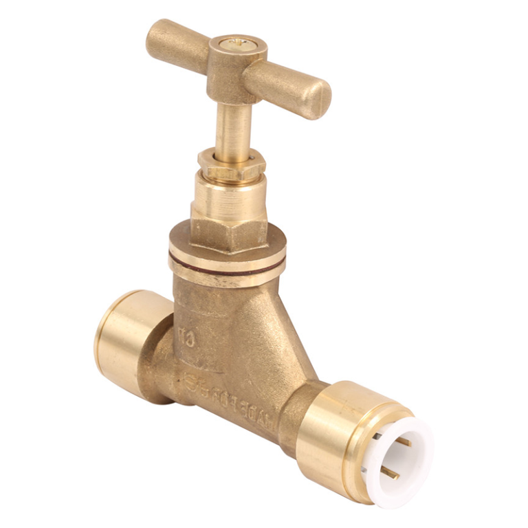 JG Speedfit Brass Stop Valve - 15mm