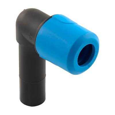 JG Speedfit MDPE Blue Plastic Push-Fit Stem Elbow - 20mm x 25mm