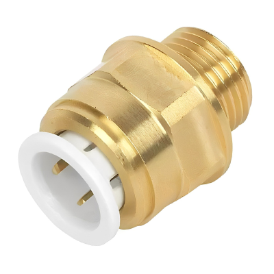 JG Speedfit Parallel Brass Male Adapter - 15mm x 1:2 BSP Left