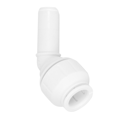 JG Speedfit White Plastic 135° Stem Elbow - 15mm