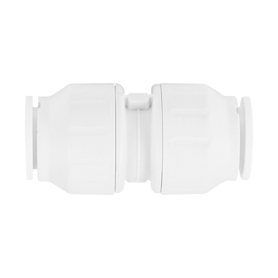 JG Speedfit White Plastic Equal Straight Coupler Straight