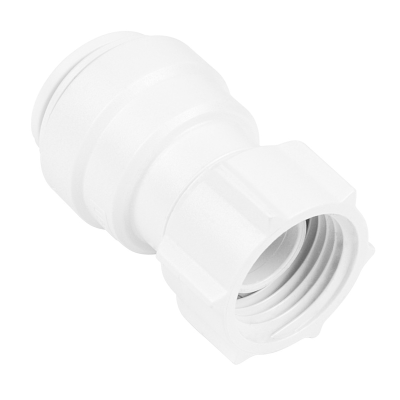 JG Speedfit White Plastic Female Tap Connector - 10mm x 1/2" BSP