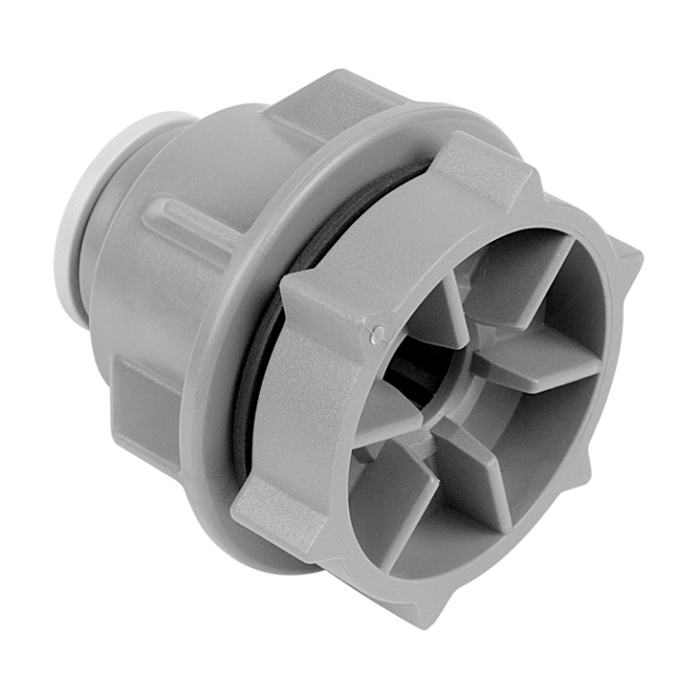 JG Speedfit White Plastic Tank Connector - 15mm