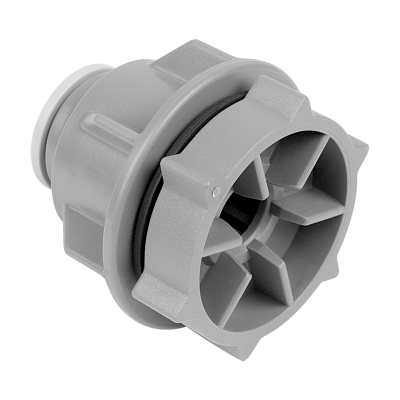 JG Speedfit White Plastic Tank Connector - 28mm