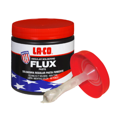 La-Co Regular Soldering Flux Paste with Brush - 125g Brush