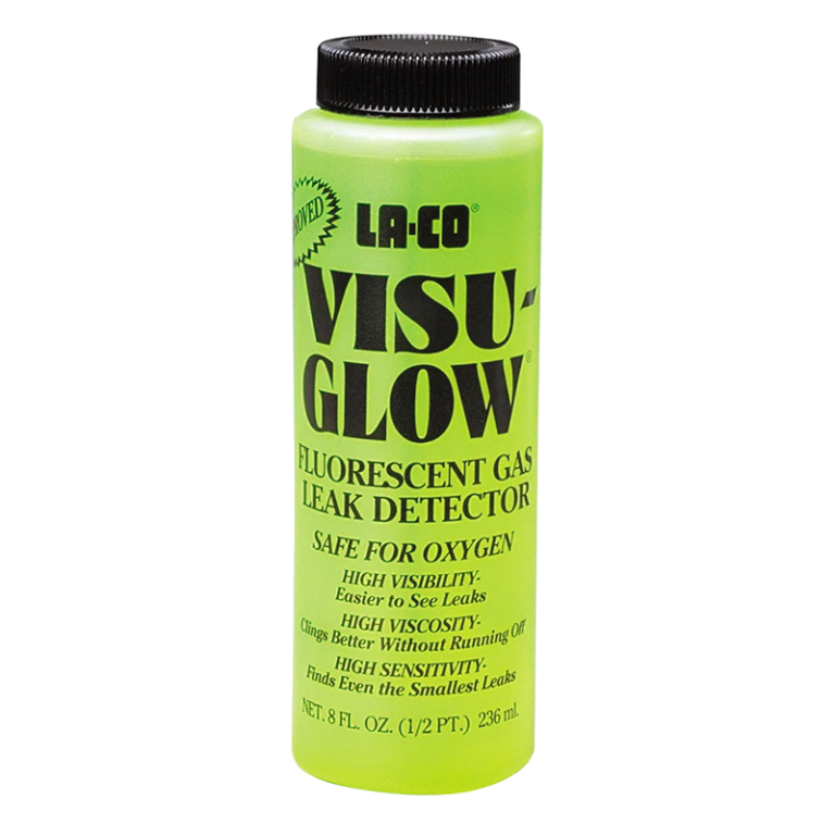 La-Co Visu Glow Alert Fluorescent Gas Leak Detector - 236ml