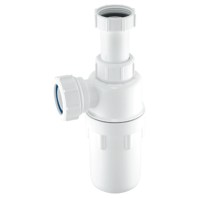 McAlpine C10AR Resealing Adjustable Inlet Bottle Trap - 40mm Left