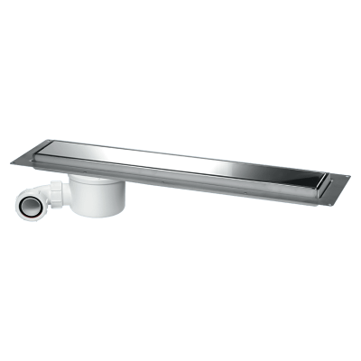 McAlpine CD600-P Slimline Polished Chrome Channel Drain - 600mm