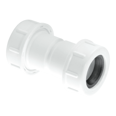 McAlpine Flexible to Rigid Overflow Pipe Connector - 19_23mm & 25mm